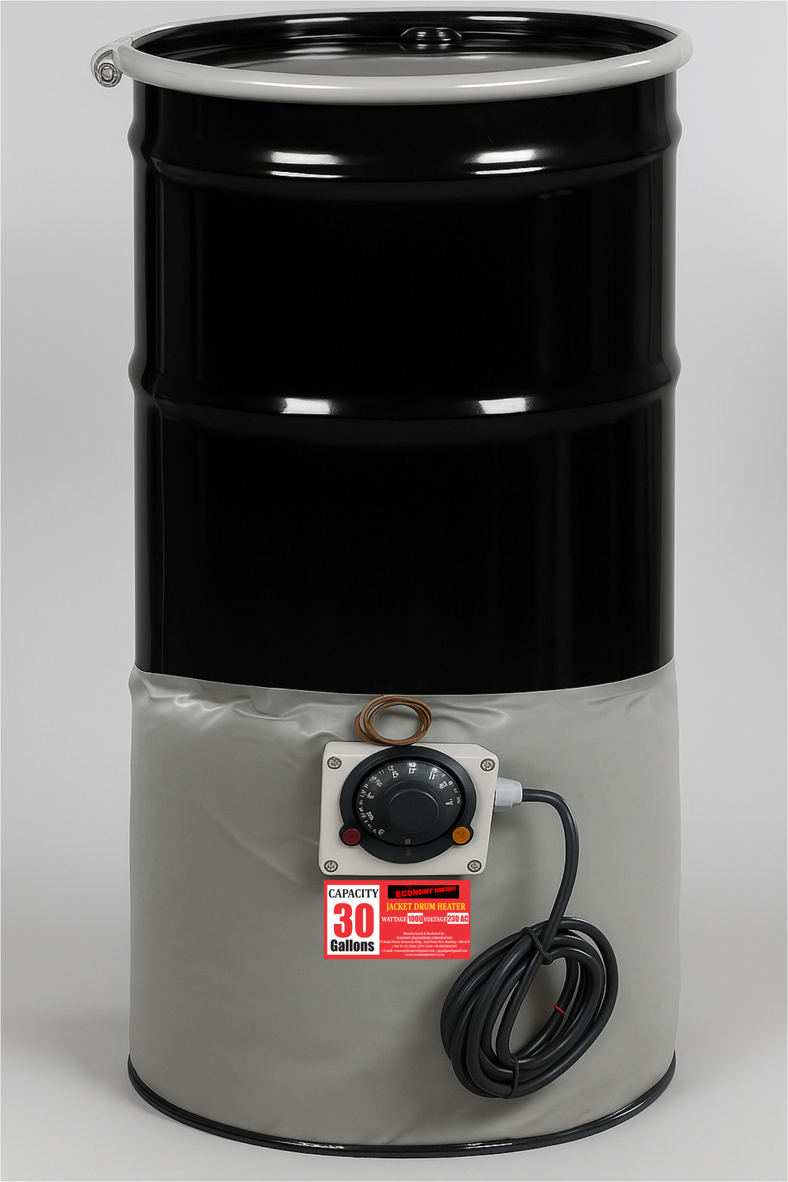 30 gallon belt type drum heaters