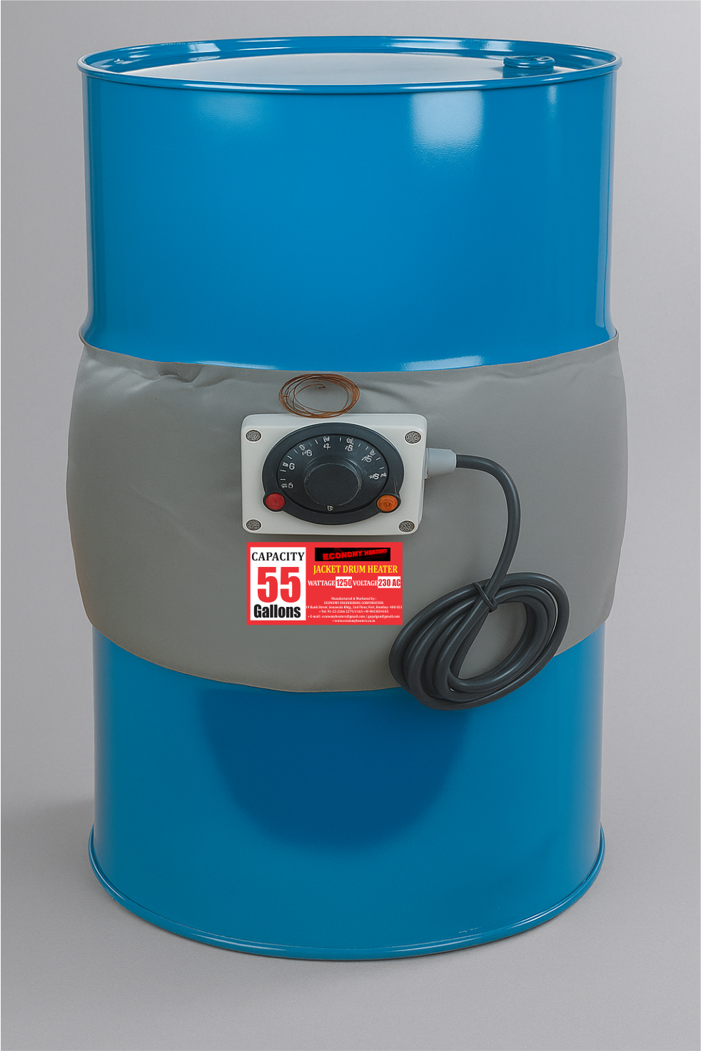 55 belt drum heaters